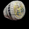 Luksusowy 2021-2023 Super Bowl Championship Ring Designer 14K Gold Football Champions Pierścienie Star Diamond Jewelry dla męskich kobiet