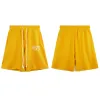 Designer Hip Hop Personality schiuma Donut Kapok Shorts Sorts Flame Stampa Nuova Short S-XL