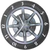Relógios de parede Garagem 3D Garagem Decoração retro Relógio de pneu em forma de relógio silencioso Gear de acrílico Mecânico automotivo mute
