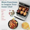 Air Fryers COSORI air fryer toaster oven 13 Qt air dryer suitable for 8 pizza 11 in 1 function with rotating gate dehydration Y240402