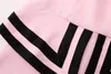 カジュアルドレス2024ピンクのロングドレス女性オフィス女性の肩のためのマキシマキシ