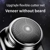 Electric Shavers Mini Shaver USB Rechargeable Face Cordless Wet Dry Painless Machine for Men Small Size Shaving 2442