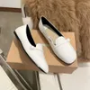 2024 Autumn Fashion New French Marilyn Academy Style Flat Bottom Głowi