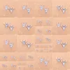 Takılar 109pcs Antik Sier Bronz Kaplama SKL BL OX Kolye DIY Kolye Bileklik Bulguları 21x20mm Bırak Dağıtım Takı Compone Dhn6a