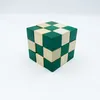 Изготовленный на заказ деревянный куб-головоломка с замком Kongming Luban с игрушками