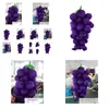 Kostiumy maskotki Zniżki Warzywa fabryczne Kompletne stroje Bożego Narodzenia Kostium winogron ADT Dzieci Rozmiar 5285957 DROP DOBRYWA DHBG9