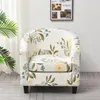 Housses de chaise, housse de baignoire, extensible, pour canapé de Club, fauteuil, fleurs nordiques, élastique, pour canapé simple, salon, comptoir de Bar, El