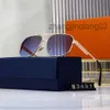 Designer LVSE Óculos de sol Ciclo de luxo de luxo Mensans Novo Driving Fashion Baseball Festival Sports Sports Golden Amarelo Polarizado de sol