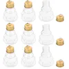 Vases 10pcs Christmas Tree Juice Bottles With Lid Candy Jar Empty Reusable Water