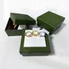 Ontwerper Liefde Ring Hart Band Ringen voor Mannen en Vrouwen Luxe Mode-sieraden Unisex Ring Goud Zilver Rose Ring Bruiloft Party Gift