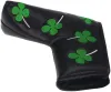 Aids Draagbare Deluxe Lederen Putter Cover Mallet Club Headcovers Sport Wit Groen Kruidnagelen Fit Alle Merken Clubs Drop Shipping