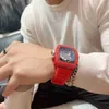 Luxury Mens Watch Richa M Fibre for Men Limited Edition Silicone Sprap Sports Sapphire Mirror Automatique mécanicien Designer Wristproof