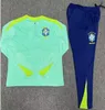 24 25 Brasilien Tracksuit Soccer Jersey G.Jesus Coutinho Brasil Camiseta de Futbol Richarlison 2024 2025 Brasilien -Fußball -Hemd MAILLOT KIDS KIT Training Anzug