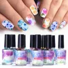 12pcs Unha Polonês Tinta Aquarela Blooming Gel Mancha Bolha Efeito de Fumaça Nail Art DIY Mármore Híbrido Verniz Manicure LY895-1 240318