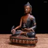 Decoratieve beeldjes GOED Tibet Nepal Hoogwaardig voortreffelijk Het Boeddhabeeld Goden Koper THUIS Familie zegenen Veiligheid Gezond