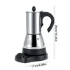 Cafetière électrique, prise UE 220 V, 200/300 ml, Moka Espresso Hine pour usage domestique (300 ml)