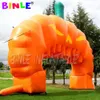 wholesale 10mW (33ft) With blower wholesale Giant inflatable pumpkin archway halloween arch welcome gate for event decoration-001