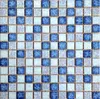 Ceramic glazed mosaic background wall blue water pattern swimming pool porcelain kitchen balcony bathroom landscape tiles