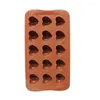 Baking Moulds Heart Silicone Mold Chocolate Desert Fondant Patisserie Candy Bar Mould Cake Mode Decoration Kitchen Accessories