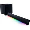 Razer Leviathan V2 Barre de son de jeu multi-pilotes pour PC avec caisson de basses, audio spatial THX, design compact, Chroma RGB, Bluetooth 5.2 pour ordinateur de bureau, ordinateur portable, smartphones