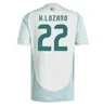 Mexique 2024 Copa America RAUL CHICHARITO Maillots de football 2024 LOZANO DOS SANTOS 24 25 H.LOZANO Hommes Enfants Chemises de football Uniformes Fans Version Joueur