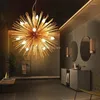 Chandeliers Crystal Chandelier For Living Room Bedroom Cone Shape Suspension Hanging Lamp Round Led Loft Lighting