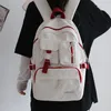 Zaino con pannelli di grande capacità da donna uomo estivo Harajuku borsa da scuola femminile college da viaggio borse per laptop Ruckpack da donna