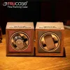 Frucase Mini Watch Winder voor automatische horloges Horlogedoos Automatische opwinder Mini-stijl Kan in een kluis of lade worden geplaatst