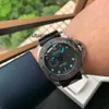 Watch Designer Luksusowe zegarek zegarki szafirowe szwajcarskie automatyczne ruch rozmiar 47 mm importowany gumowy pasek wodoodporny męskie zegarki męskie