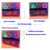 Fall Nytt spelikonljus för PS4/PS5 Voice Control Decorative Lamp för PlayStation Player Commercial Colorful Lighting Game LED