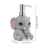 Flytande tvåldispenser 400 ml elefantskål pump smart tvätt hand maskin sanitisator för badrum