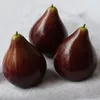 Party Decoration 3 PCS Artificial Fig Fruit Fake Kitchen Decor Realistic Table Plast Flower Fruits For Livelike Decorations