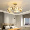 Luci a soffitto Sofity Lampade Nordic Creative Ginkgo Biloba Fideturisti LED illuminazione decorativa per il corridoio domestico