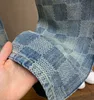 Pantaloni taglie forti da uomo Girocollo ricamato e stampato in stile polare estivo con puro cotone da strada 56w56t