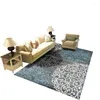 Carpets 180x200cm European Retro Crystal Velvet Carpet Mechanical Wash Floor Mats Water Absorption Quick Drying Rug Living Room