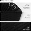 White Blind for Window Temporary Shade Light Filtering Pleated Fabric Self Adhesive Blinds Room Darkening 240322