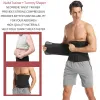 Belt Men Waist Trainer Fiess Slimming Belt Sauna Body Shaper Corset for Abdomen Weight Loss Trimmer Belt Sweat Workout Fat Burner