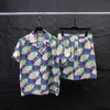 Camisas casuais masculinas designer havaí 2024 praia férias camisa camisa de manga curta e calças de praia camiseta havaiana a27 pqyg