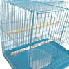 Les fabricants de Foshan fournissent des cages en métal pour animaux de compagnie, placage de fil épais, petites cages à oiseaux, fournitures pour animaux de compagnie, vente en gros