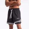 Shorts de créateurs Nouvelles explosions Short de basket-ball américain Maille d'été à séchage rapide et faux deux décontracté polyvalent tendance avec doublure