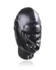 Siyah Kalite Tam Göz Kavurlu Maske Davlumbaz Balı Gag Kısıtlama GIMP R529669904