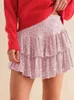 In 2024 Spring Summer Glitter Pargin Sexy geplooide rok voor dames streetwear Party Nightclub High Wasit Mini Skirts 240323