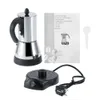 Cafetière électrique, prise UE 220 V, 200/300 ml, Moka Espresso Hine pour usage domestique (300 ml)