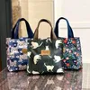 Depolama Çantaları Sevimli Yaratıcı Çanta Basit Japon Bento Ofis İşçisi Çanta Su Geçirmez Küçük Çevre Dostu Alışveriş