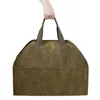 Sacs de rangement, support de transport Durable, Portable, coussin épais, toile de cheminée, sac de transport robuste en bois Extra Large