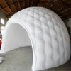 Abri de fête dôme gonflable de 6m 20 pieds de diamètre, tente dj, air golf, demi-sphère, chapiteau igloo, centre d'événements à louer ou à vendre