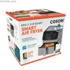 Air Fryers Intelligent air frying pan 12 in 1 Wal Mart exclusive bonus voice control light gray Y240402