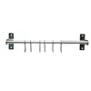 Hooks Pan Utensils Organizer Holder Wall Mounted Tools Storage Rack Stainless Steel Screw Fixed Home Hanging PunchPot