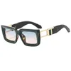 Zonnebril Retro Vierkant Voor Vrouwen Mannen Zonnebril Mode Brillen Mannelijke Shades UV400 Merk Bril
