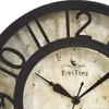 Настенные часы Часы с поднятым номером Традиционные аналоговые Специальный дизайн Тихие Прочные долговечные Полезные украшения для гостиной 2024 Красота